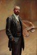 Selbstporträt mit Palette - Jacek Malczewski — Ansicht des Kunstwerks