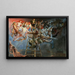 Teufelskreis - Jacek Malczewski — gerahmtes Bild an der Wand