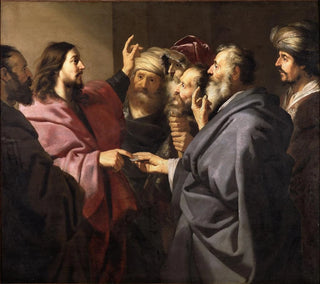 L'Offrande à la monnaie - Jacob Adriaensz Backer — Ansicht des Kunstwerks