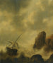 Ein gestrandetes Schiff vor einer felsigen Küste - Jacob Adriaensz. Bellevois — Ansicht des Kunstwerks