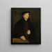 Portrait de Boniface Amerbach - Jacob Clauser — gerahmtes Bild an der Wand