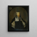 Portrait de Joan Maetsuyker, gouverneur général des Indes orientales néerlandaises - Jacob Coeman — gerahmtes Bild an der Wand