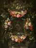 Die Heilige Familie umgeben von einer Blumenkranz - Jacob Denys — Ansicht des Kunstwerks