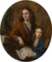 Der Bildhauer Willem Kerricx und sein Sohn Willem Ignatius - Jacob Denys — Ansicht des Kunstwerks