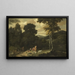 Landschaft mit Jägern - Jacob Esselens — gerahmtes Bild an der Wand