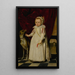 Portrait eines jungen Jungen und eines Hundes in einer Landschaft - Jacob Gerritsz Cuyp — gerahmtes Bild an der Wand
