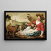 La Bergère - Jacob Gerritsz Cuyp — gerahmtes Bild an der Wand