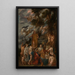 Allegorie des Dichters - Jacob Jordaens — gerahmtes Bild an der Wand