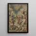 Der Märtyrertod des heiligen Stephanus - Jacob Jordaens — gerahmtes Bild an der Wand
