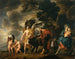 Flucht der Heiligen Familie nach Ägypten - Jacob Jordaens — Ansicht des Kunstwerks
