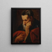 Kopf eines bärtigen Mannes, vielleicht ein Apostel - Jacob Jordaens — gerahmtes Bild an der Wand