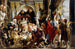 Jesus treibt die Händler aus dem Tempel - Jacob Jordaens — Ansicht des Kunstwerks