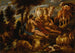 Merkur, der Flöte spielend, um Argus mit Io, die in eine weiße Kuh verwandelt wurde, in den Schlaf zu wiegen - Jacob Jordaens — Ansicht des Kunstwerks