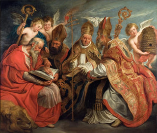 Jacob Jordaens - The Four Fathers of the Latin Church.webp
