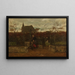 Ein Feld der Bleiche - Jacob Maris — gerahmtes Bild an der Wand
