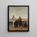 Ankunft der Boote - Jacob Maris — gerahmtes Bild an der Wand