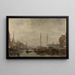 Stadtlandschaft Gemälde - Jacob Maris — gerahmtes Bild an der Wand