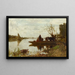 Bac - Jacob Maris — gerahmtes Bild an der Wand