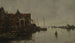 Szene am Hafen - Jacob Maris — Ansicht des Kunstwerks