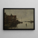 Szene am Hafen - Jacob Maris — gerahmtes Bild an der Wand