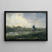 Sentier de halage - Jacob Maris — gerahmtes Bild an der Wand
