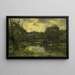 Landschaft mit Boot - Jacob Maris — gerahmtes Bild an der Wand