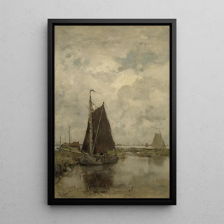 Jacob Maris - Ships in Dull Weather.webp