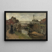Le Pont - Jacob Maris — gerahmtes Bild an der Wand