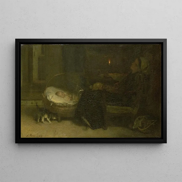 Jacob Maris - Tired Out Mother Watched.webp