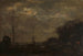 Kanal im Mondschein - Jacob Maris — Ansicht des Kunstwerks
