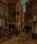 Straßenszene - Jacob Vrel — Ansicht des Kunstwerks
