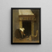 Frau im Haushalt - Jacob Vrel — gerahmtes Bild an der Wand