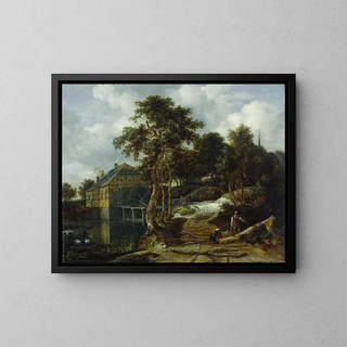 Jacob van Ruisdael - Landscape with watermill.webp