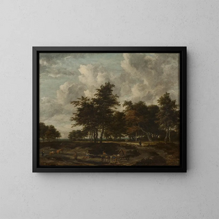 Jacob van Ruisdael - Road through a Grove.webp