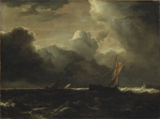 Jacob van Ruisdael - Storm Clouds over the Sea.webp