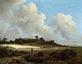 Jacob van Ruisdael - View of Grainfields with a Distant Town.webp