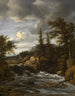 Wasserfall in Norwegen - Jacob van Ruisdael — Ansicht des Kunstwerks