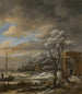 Winterlandschaft - Jacob van Ruisdael — Ansicht des Kunstwerks