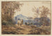 Landschaft mit Schafen und Ziegen - Jacob van der Does — Ansicht des Kunstwerks