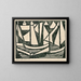 Komposition Nr. 6 - Jacoba van Heemskerck — gerahmtes Bild an der Wand
