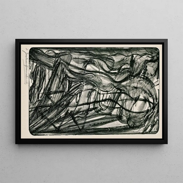 Komposition I - Jacoba van Heemskerck — gerahmtes Bild an der Wand