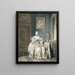 Junge Stickende - Jacobus Buys — gerahmtes Bild an der Wand