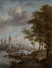 Stadt am Fluss - Jacobus Storck — Ansicht des Kunstwerks