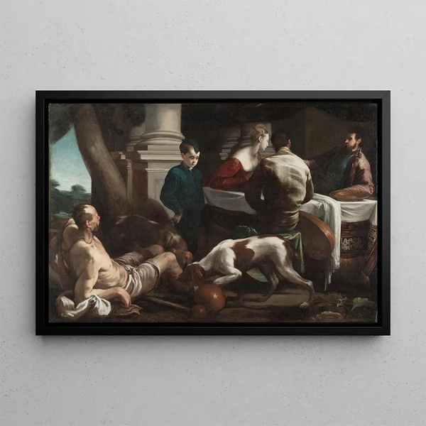 Jacopo Bassano - Lazarus and the Rich Man.webp