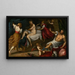 Venus und Mars - Jacopo Palma der Jüngere — gerahmtes Bild an der Wand