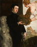 Portrait des Ottavio Strada - Jacopo Tintoretto — Ansicht des Kunstwerks