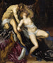 Tarquin und Lucretia - Jacopo Tintoretto — Ansicht des Kunstwerks