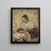 La Madone des étoiles - Jacopo Tintoretto — gerahmtes Bild an der Wand