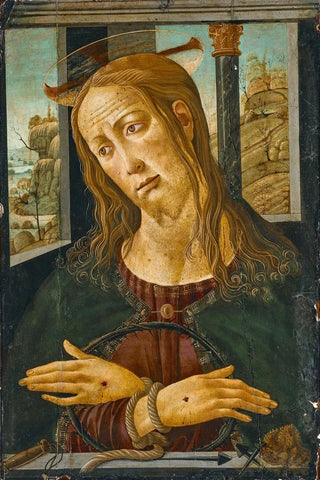 Jacopo del Sellaio - Christ with the symbols of the Passion.webp