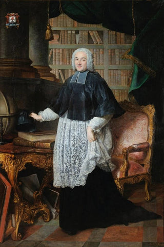 JacquesAndrJoseph Aved - Portrait of the Abbot Dieudonn Chaumont de la Galaisire.webp